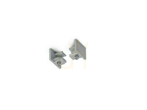 Verifica Capace de capăt pentru șină TRIO DUOline 703087, culoare titan, set de 2