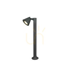 Stâlp de iluminat pentru grădină Trio Kaveri 506060142, antracit, GU10, 60,5 cm small 0
