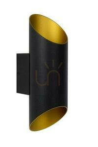 Aplica de perete Lucide QUIRIJN negru-auriu metal modern 09233/01/30 small 1