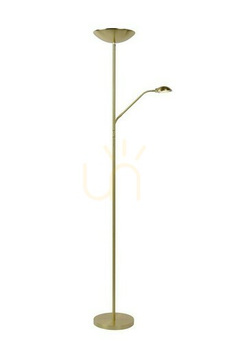 Verifica Lampă de podea Lucide Zenith LED aurie metal 180 cm 19791/24/02