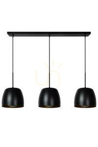 Pendul Lucide NOLAN 30488/03/30 negru metal 3xE27 modern small 1