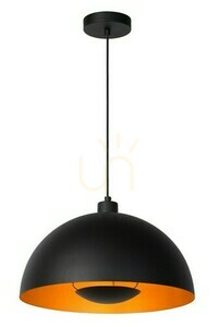 Lustră suspendată Lucide SIEMON neagră 40 cm oțel 45496/01/30 small 0