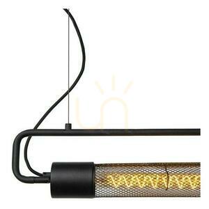 Lampă suspendată Lucide Calixt neagră metal vintage 2xE27 05433/02/30 small 4