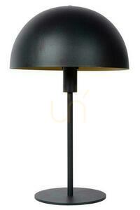 Lampă de masă Lucide Siemon neagră, metal, E14, 25 cm, SKU 45596/01/30 small 1