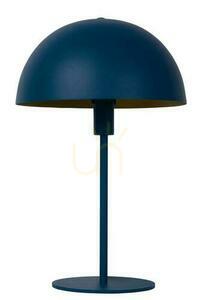 Lampă de masă Lucide Siemon albastră, oțel, 40 cm, E14, 45596/01/35 small 1