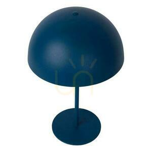 Lampă de masă Lucide Siemon albastră, oțel, 40 cm, E14, 45596/01/35 small 2