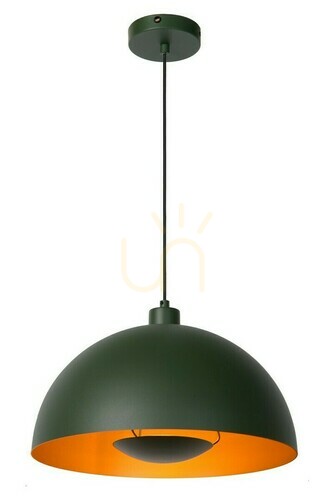 Verifica Lampă suspendată Lucide SIEMON verde 40 cm oțel 45496/01/33