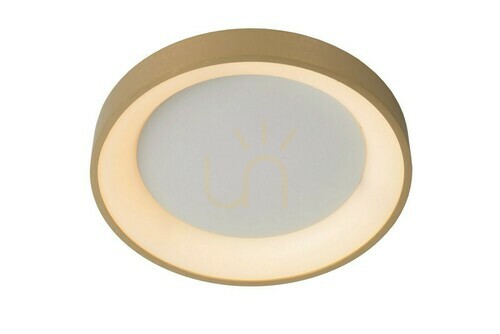 Verifica Plafon LED Lucide Vidal auriu 28 cm 20W 1700 lm 46103/20/02