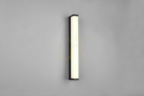 Verifica Aplică LED de baie Trio FABIO 283814232, negru mat, 42,5 cm, 3000 K