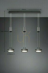 Lampă cu pandantiv Trio FRANKLIN 326510342 small 3