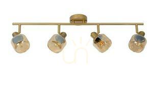 Spot Lucide BJORN 4xE14 auriu retro 77979/04/02 small 1