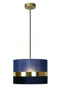 Pendul Lucide Extravaganza Tusse albastru auriu E27 30 cm 10409/01/35 small 1