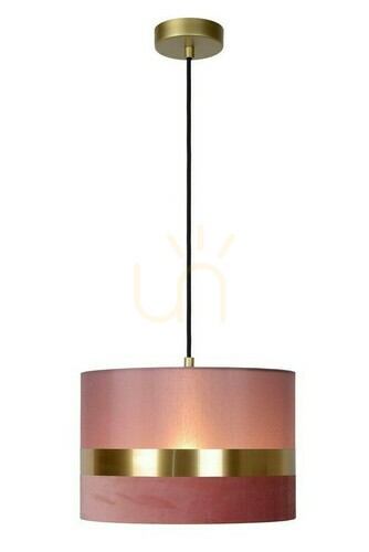 Verifica Lampă suspendată Lucide Extravaganza Tusse roz Ø 30 cm E27 10409/01/66