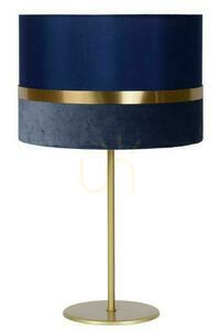 Lampă de masă Lucide Extravaganza Tusse albastră, metal și in, E27, 50 cm 10509/81/35 small 1