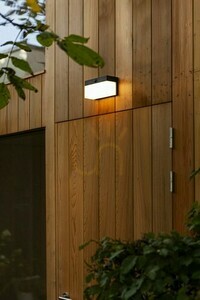 Lampă de perete exterior LED Lutec FRAN 6941502330 neagră 10W 800 lm small 1