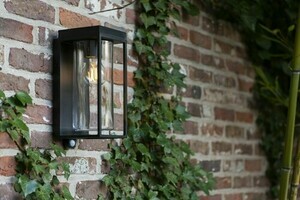 Lampă de perete exterior Lutec FLAIR 6988804012 negru aluminiu sticlă 28,5 cm small 1