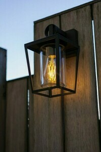 Lampă de perete exterior Lutec WEST 5207901012 negru aluminiu/sticlă small 2