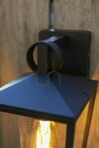 Lampă de perete exterior Lutec WEST 5207901012 negru aluminiu/sticlă small 3