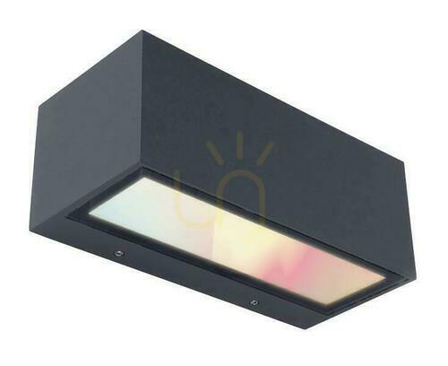 Verifica Lampă de perete exterior LED Lutec GEMINI 5189120118 antracit 17W IP54