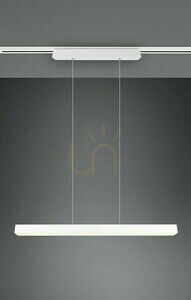 Pendul pentru șină Trio DUOline PAROS 73043131, alb mat, LED 29 W, 90 cm small 2