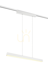 Pendul pentru șină Trio DUOline PAROS 73043131, alb mat, LED 29 W, 90 cm small 0