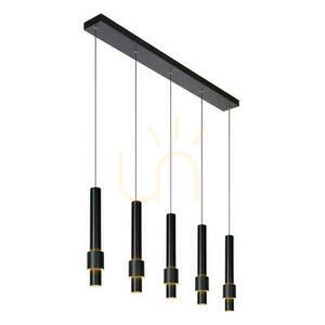 Lampă suspendată Lucide MARGARY 5xLED 4,2W 2700K 2300lm CRI90 neagră 103 cm dimabilă 24402/30/30 small 8