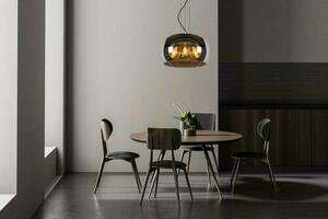 Lampă suspendată Lucide Olivia gri sticlă metal 3xE27 40 cm 45401/40/65 small 2