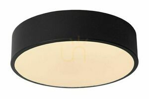 Plafon LED Lucide UNAR negru 20 cm 12W 840lm 2700K 79185/20/30 small 0