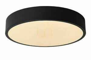 Plafonieră LED Lucide UNAR Neagră 30 cm 18W 79185/30/30 small 0