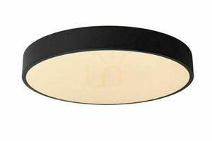 Plafonieră Lucide UNAR LED 24W neagră 40 cm 79185/40/30 small 0