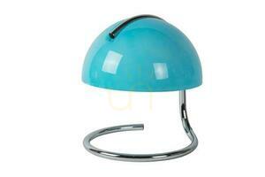 Lampă de masă Lucide Cato albastră metal retro E27 25 cm 46516/01/35 small 1