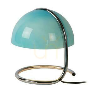 Lampă de masă Lucide Cato albastră metal retro E27 25 cm 46516/01/35 small 2