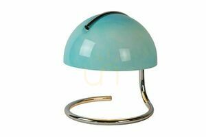 Lampă de masă Lucide Cato albastră metal retro E27 25 cm 46516/01/35 small 0