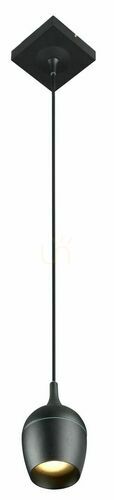 Verifica Lampă suspendată Lucide Preston neagră IP44 GU10 10 cm 09437/01/30