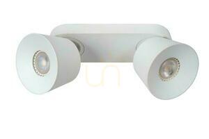 Plafoniera Lucide TRIGONO alb metal LED GU10 2 becuri 09935/02/31 small 2