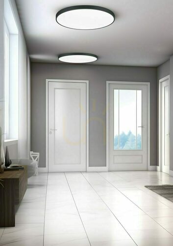 Verifica Plafonieră LED Trio WACO 627417532, negru mat, 75 cm