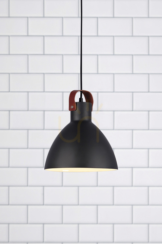 Verifica Pendul Markslojd EAGLE 106552 negru metal 22 cm 1x60W