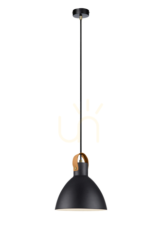 Verifica Pendul Markslojd EAGLE 106552 negru metal 22 cm 1x60W