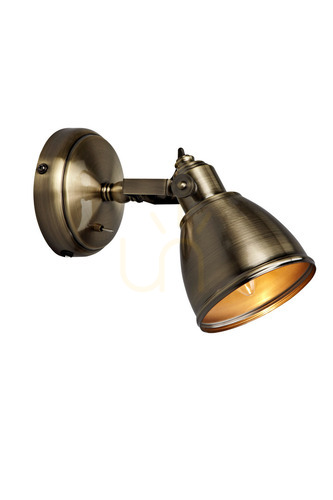 Verifica Aplică perete Markslojd FJALLBACKA antique metal 1x40W 104048