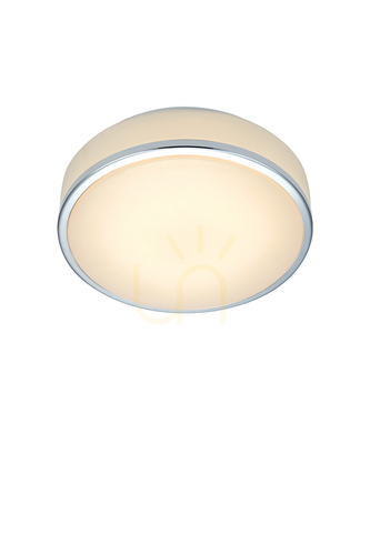 Verifica Plafonieră LED baie Markslojd 105960 alb crom 28 cm 9W IP44