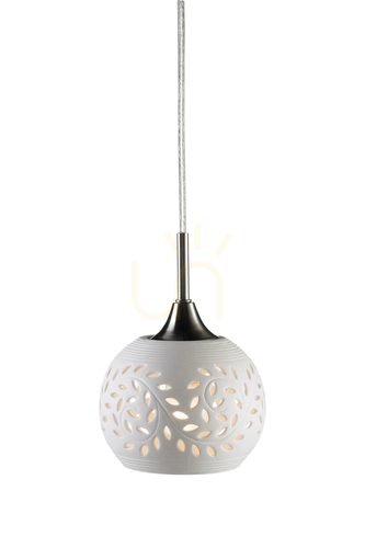 Verifica Pendant lamp Markslojd Lohals Steel White 18 cm 102288