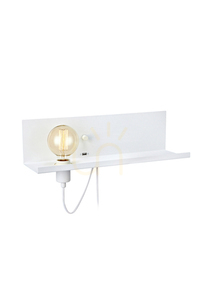 Aplică perete/raft Markslojd MULTI alb metal 50 cm USB dimmer 106969 small 0