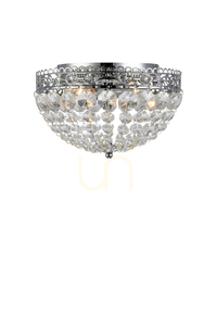 Plafond Markslojd SAXHOLM 2 becuri crom transparent cristal MC 27 cm 106062 small 0