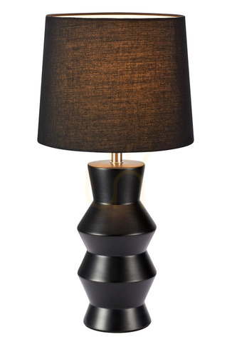 Verifica Lampa de masă Markslojd SIENNA 108447 neagră ceramică 46 cm