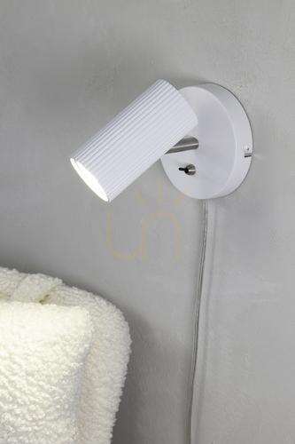 Verifica Lampă de perete Markslojd COSTILLA alb metal 14 cm 108460