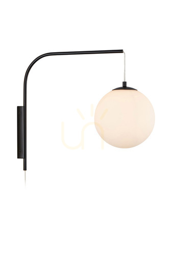 Verifica Aplica de perete Markslojd DIONE 108420 alb metal si sticla 1x40W