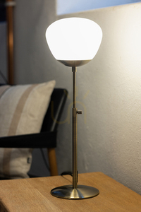 Lampa de masa Markslojd RISE 108546 alba metal sticla 60 cm small 1