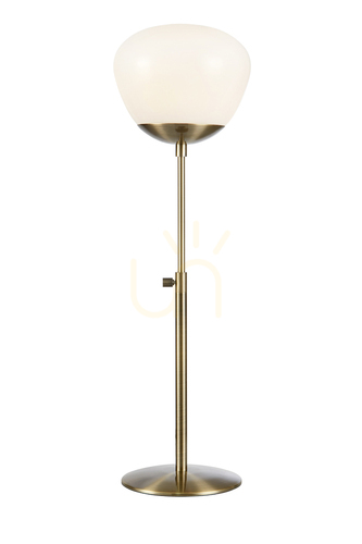 Verifica Lampa de masa Markslojd RISE 108546 alba metal sticla 60 cm