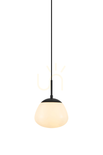 Verifica Pendul Markslojd RISE 108547 alb/negru metal sticlă 18 cm