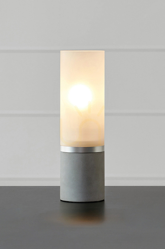 Verifica Lampă de masă Markslojd MOLO 108594 gri/frosted beton sticlă 30 cm